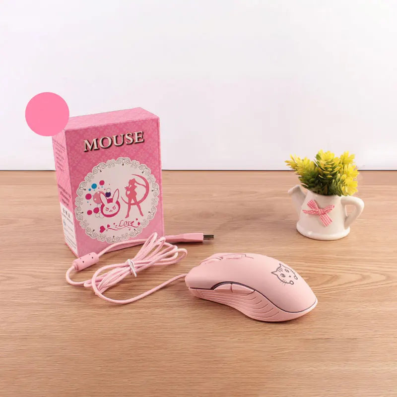KittyVibe RGB – Mysz dla graczy z podświetleniem RGB
